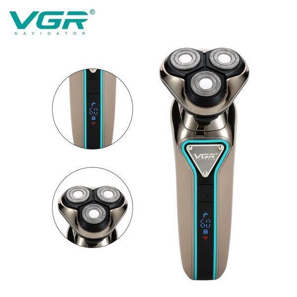 Електробритва чоловіча VGR V-323 USB 5Вт Чорний