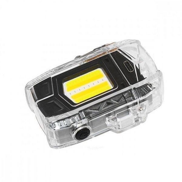Фонарь зажигалка Multifunctional D48-1 (белый, желтый, красный) + BOX LCD Type-C (11 режимов)