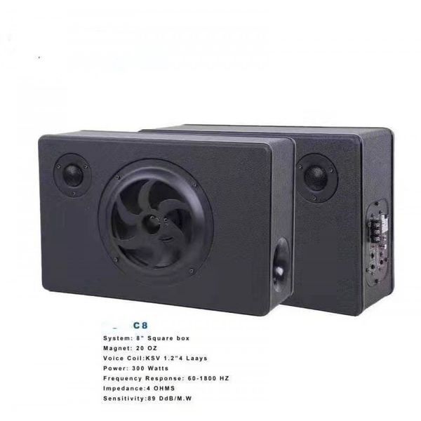 Сабвуфер автомобільний Carwals Sound C-8 BSX-C8 8" 300w (під сидіння)