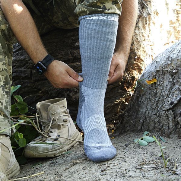 Шкарпетки водонепроникні Dexshell Terrain Walking (Сірі) XL (47-49)