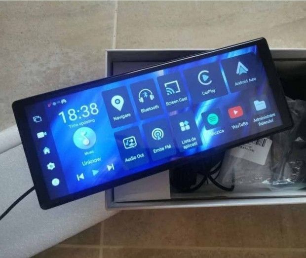 Автомобильный мультимедиа монитоp T26H 10.26'' Auto CarPlay Bluetooth FM