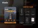 Ручной мини фонарик Fenix E02R 200лм Micro USB (Синий)
