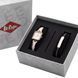 Подарочный набор Lee Cooper Romantic Set (часы + браслет + фирменная коробочка)