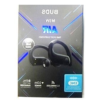 Беспроводные спортивные наушники Buds M6W Air 5.2 c кейсом 2200mAh (Black)
