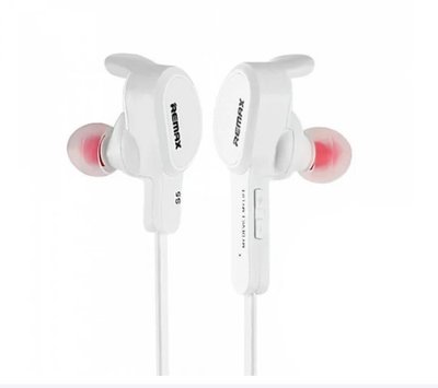 Вакуумні Bluetooth навушники гарнітура Remax RB-S5 Sport White