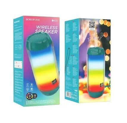 Бездротова Bluetooth колонка Borofone BR25 Бірюзовий