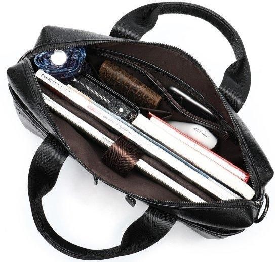 Мужская сумка-портфель Tiding Bag (39 x 28 &times; 8 см) сумка для ноутбука Черный