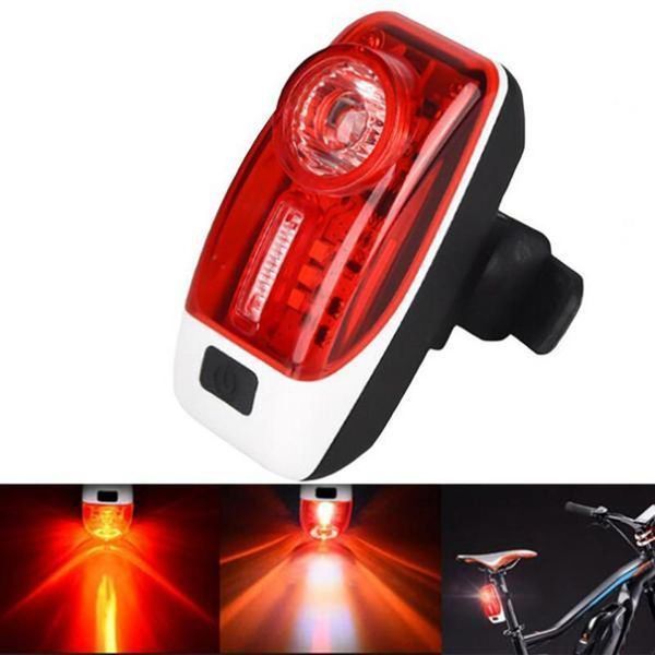 Велосипедний&nbsp;габарит XH-207 0.5W + 3LED + кліпса + microUSB