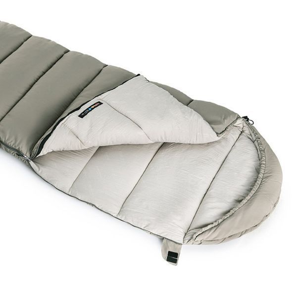 Спальний мішок з капюшоном Naturehike M300 NH20MSD02 лівий (Зелений)