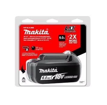 Акумулятор для продукції Makita LXT BL1860B 18 V 6.0 Ah Li-ion Battey (в блістері) Чорний