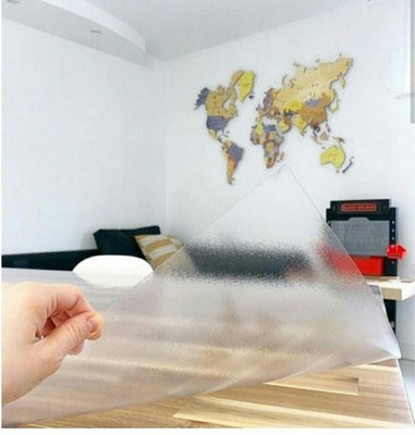 Силіконова скатертину М'яке скло Soft Glass Покриття для меблів 2.7х1.0м (товщина 1.0 мм) Матова