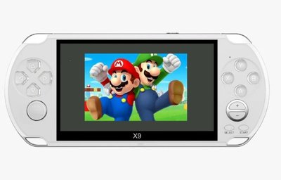 Портативна ігрова приставка консоль PSP X9 5.1" (Біла)