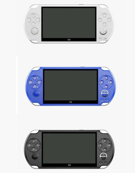 Портативная игровая приставка консоль PSP X9 5.1" (Белая)