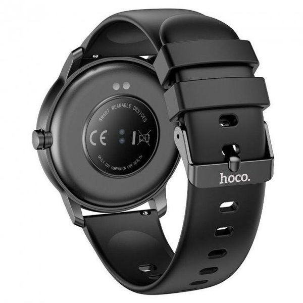 Умные часы Smart Watch Hoco Y4 + магнитная зарядка (Черный)