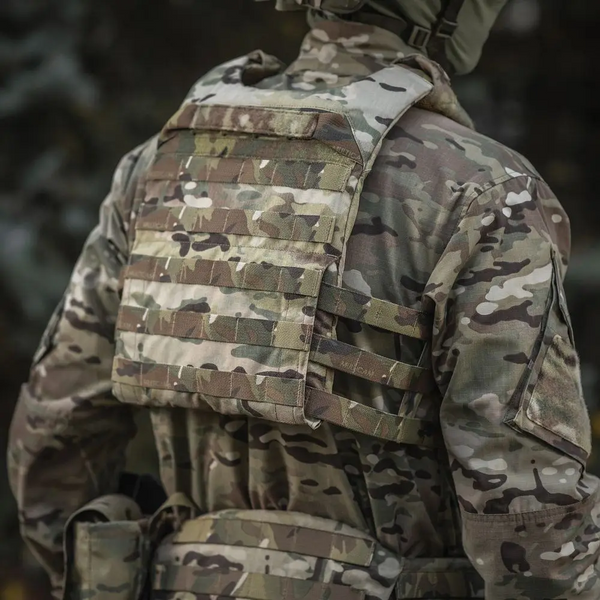 Тактична плитоноска без плит M-Tac Cuirass QRS зі швидким скиданням (Мультикам)