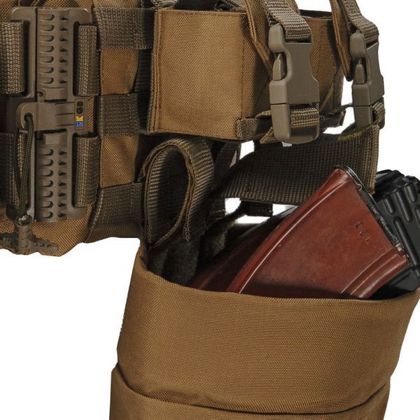 Плитоноска тактична Warmor Gen.3 Pro Max зі швидким скиданням з підсумками (Койот)