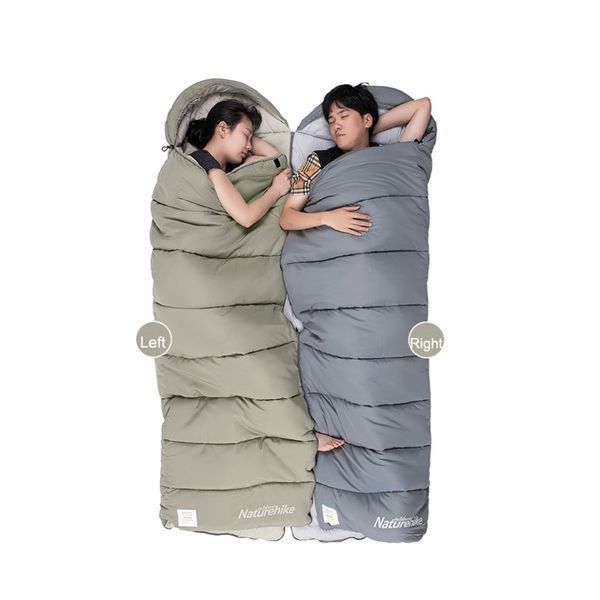 Спальный мешок с капюшоном Naturehike M300 NH20MSD02 правый (Зеленый)