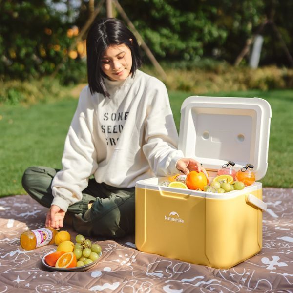 Туристичний холодильник Naturehike CNK2450CF012 18л (Жовтий)