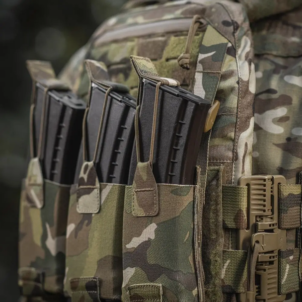 Тактична плитоноска без плит M-Tac Cuirass QRS зі швидким скиданням (Мультикам)