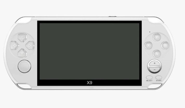 Портативная игровая приставка консоль PSP X9 5.1" (Белая)