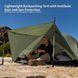 Палатка одноместная легкая Naturehike Mongar Pro 1 (Оливковый)