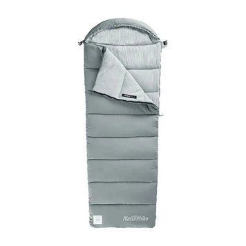 Спальный мешок с капюшоном Naturehike M300 CNK2350WS023 правый (Серый)
