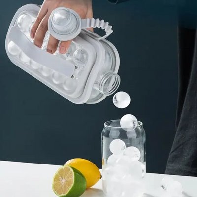 Силіконова пляшка для льоду на 17 кульок