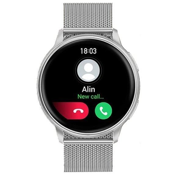 Умные наручные часы Smart Melisia Silver Steel (2 ремешка)