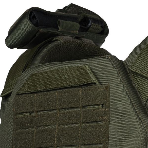 Плитоноска тактична Warmor Gen.3 Pro Max зі швидким скиданням з підсумками (Оливковий)