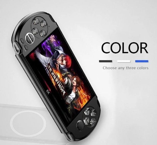 Портативная игровая приставка консоль PSP X9 5.1" (Черная)