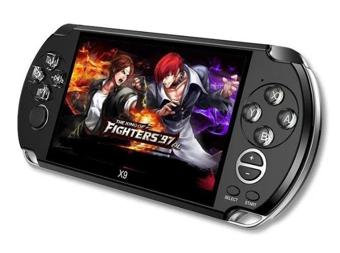 Портативная игровая приставка консоль PSP X9 5.1" (Черная)