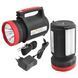 Ліхтар ручний Luxury YJ-1902T 5W+22SMD + 2 лампи + Powerbank + сонячна панель + ЗУ220В (3 режими)