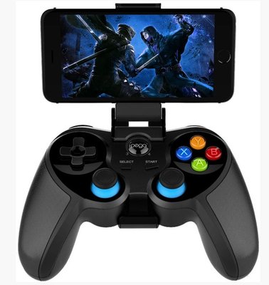 Безпровідний геймпад джойстик iPega PG-9078 для смартфонів PC TV VR Box PS3 Android/iOS (Black)