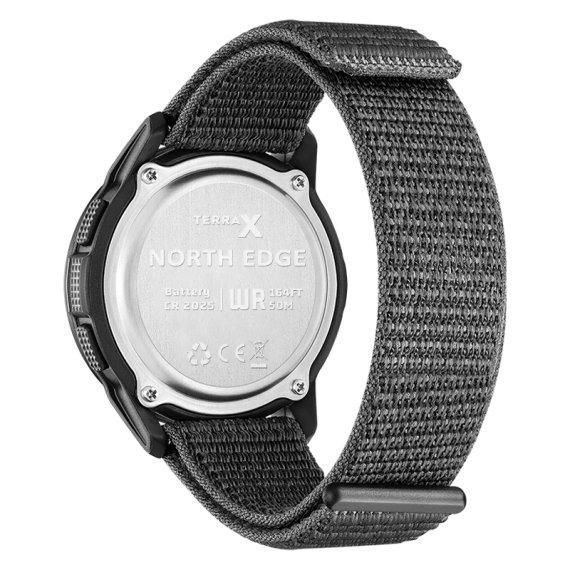 Часы мужские водостойкие тактические North Edge Terrax Black
