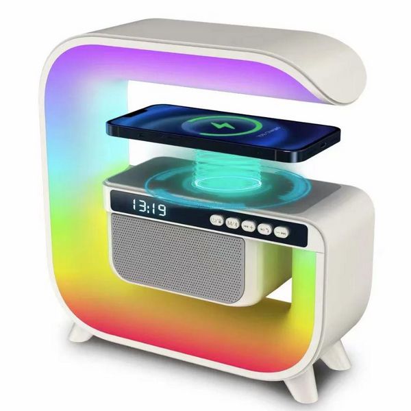 Аккумуляторный ночник G-Smart G3 mini RGB с Bluetooth колонкой и зарядкой для телефона