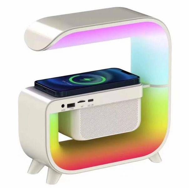 Аккумуляторный ночник G-Smart G3 mini RGB с Bluetooth колонкой и зарядкой для телефона