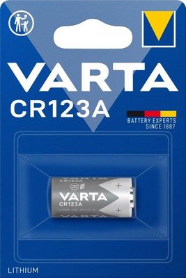 Батарейка Varta CR123A Lithium 1600 мА/ч в блістері