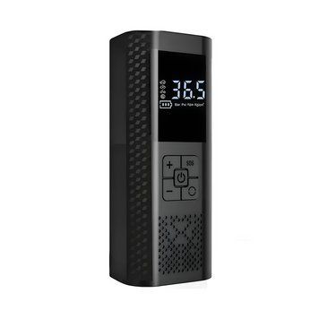 Насос акумуляторний цифровий AIR VC-029 60W Type-C з ліхтариком і перехідниками