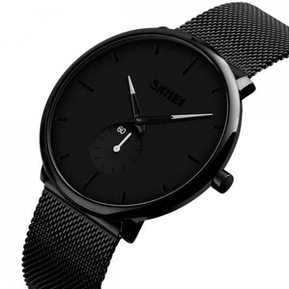 Чоловічий наручний годинник Skmei 9185 Design Black