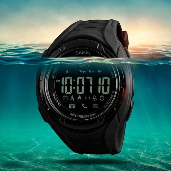 Мужские спортивные часы Skmei Turbo Черный