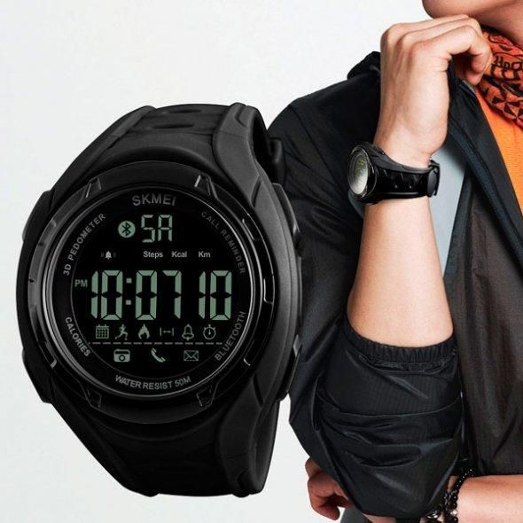 Мужские спортивные часы Skmei Turbo Черный