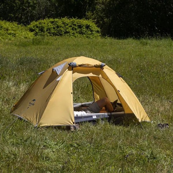 Двомісний намет Naturehike P-Series NH18Z022-P 210T 65D (Темний хакі)