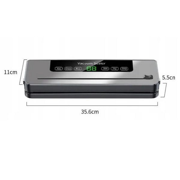 Вакууматор побутовий для харчових продуктів Vacuum Sealer 120W