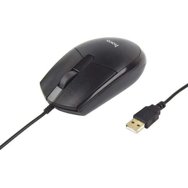 Проводная клавиатура и мышь Hoco GM16 black