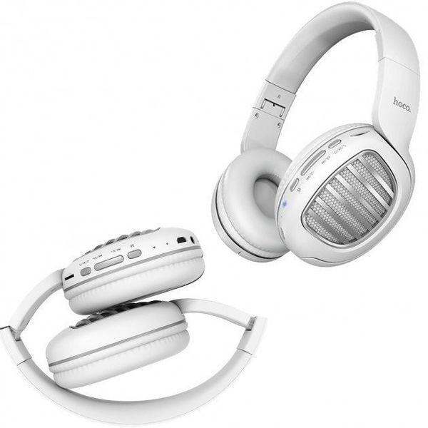 Навушники стерео гарнітура Hoco W23 Brilliant sound (Білий)