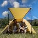 Двомісний намет Naturehike P-Series NH18Z022-P 210T 65D (Темний хакі)