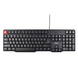 Проводная клавиатура и мышь Hoco GM16 black
