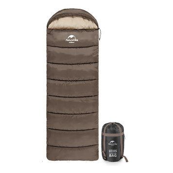 Спальний мішок з капюшоном Naturehike U250 NH20MSD07 (6&deg;C) лівий (Коричневий)