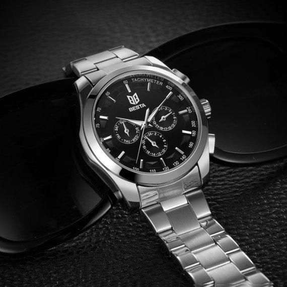 Годинник чоловічий наручний Besta Walker Steel