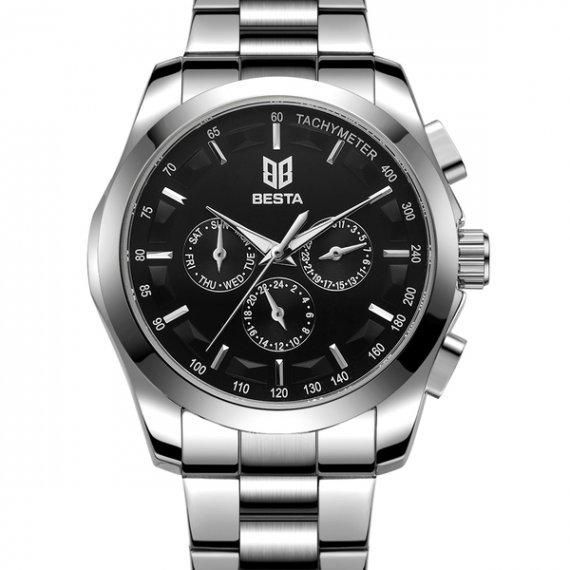 Годинник чоловічий наручний Besta Walker Steel